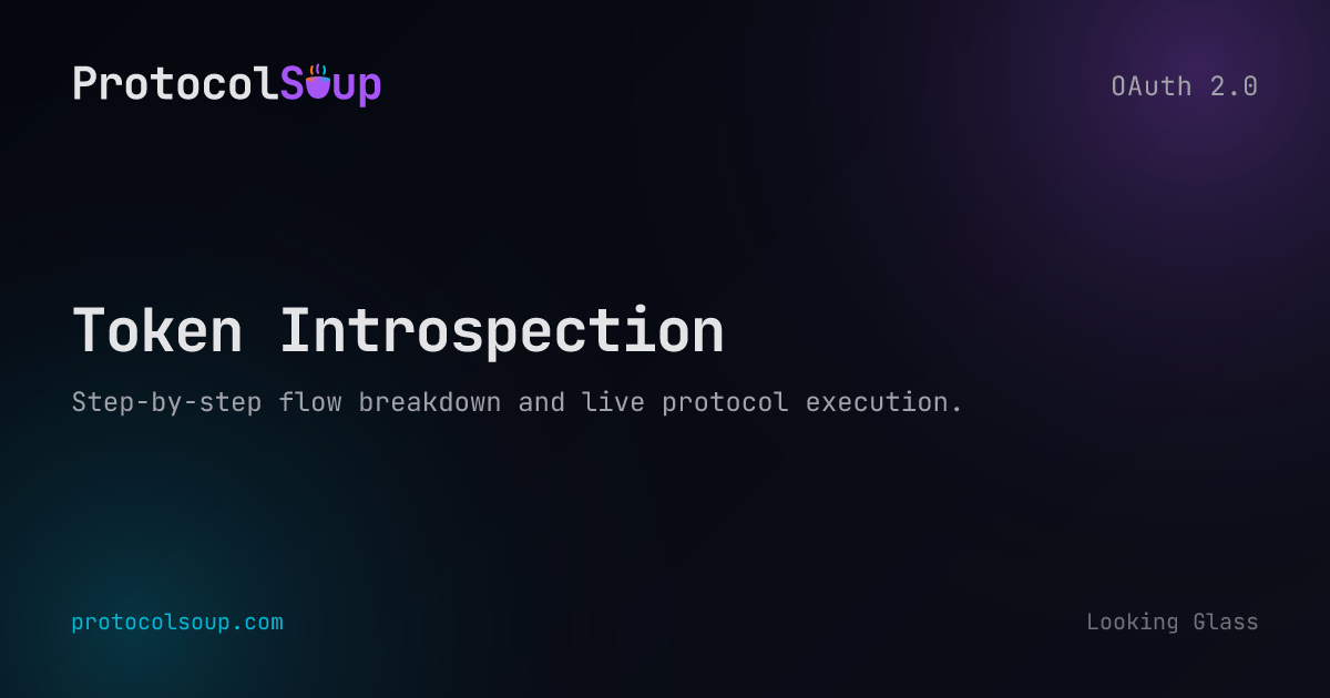 Token Introspection - OAuth 2.0 Flow Step-by-Step Guide | Protocol Soup